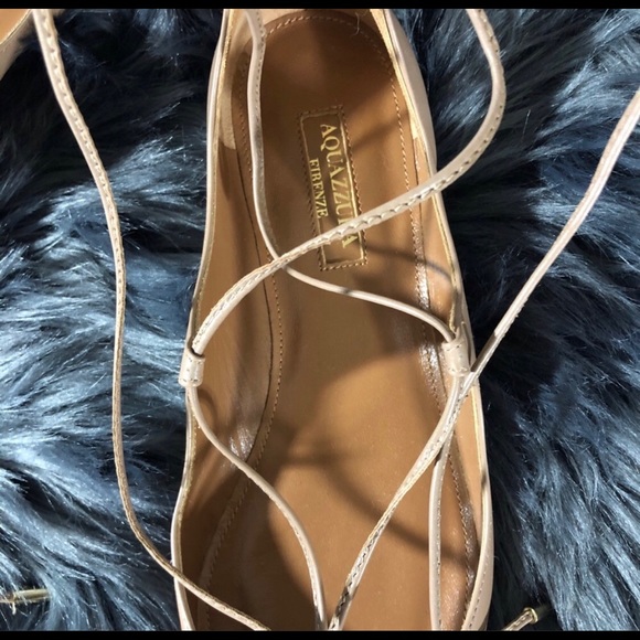 NWT. AQUAZZURA Christy flat - Picture 4 of 8
